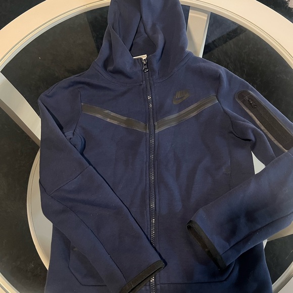 Nike Navy Blue Hoodie - Picture 1 of 1